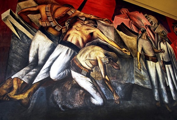 La trinchera – José Clemente Orozco (1926).