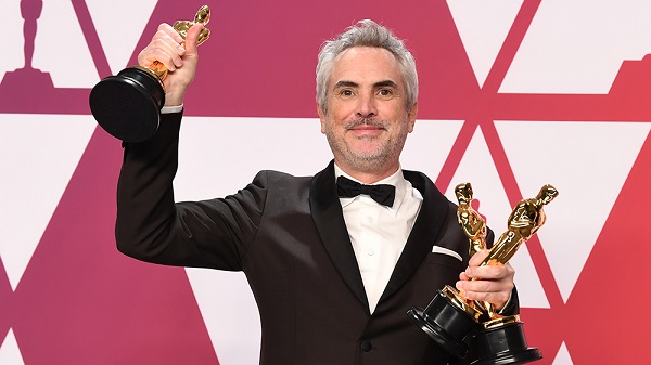 Photo by Andrew H. Walker/BEI/REX/Shutterstock (10117224em) Alfonso Cuaron - Director, Orignal Screenplay and Cinematography - 'Roma' 91st Annual Academy Awards, Press Room, Los Angeles, USA - 24 Feb 2019
