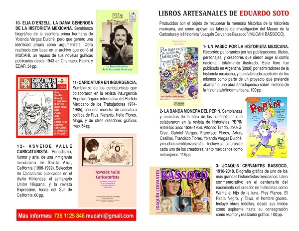 libros artesanales de eduardo soto temas de historieta mexicana 01 (1)